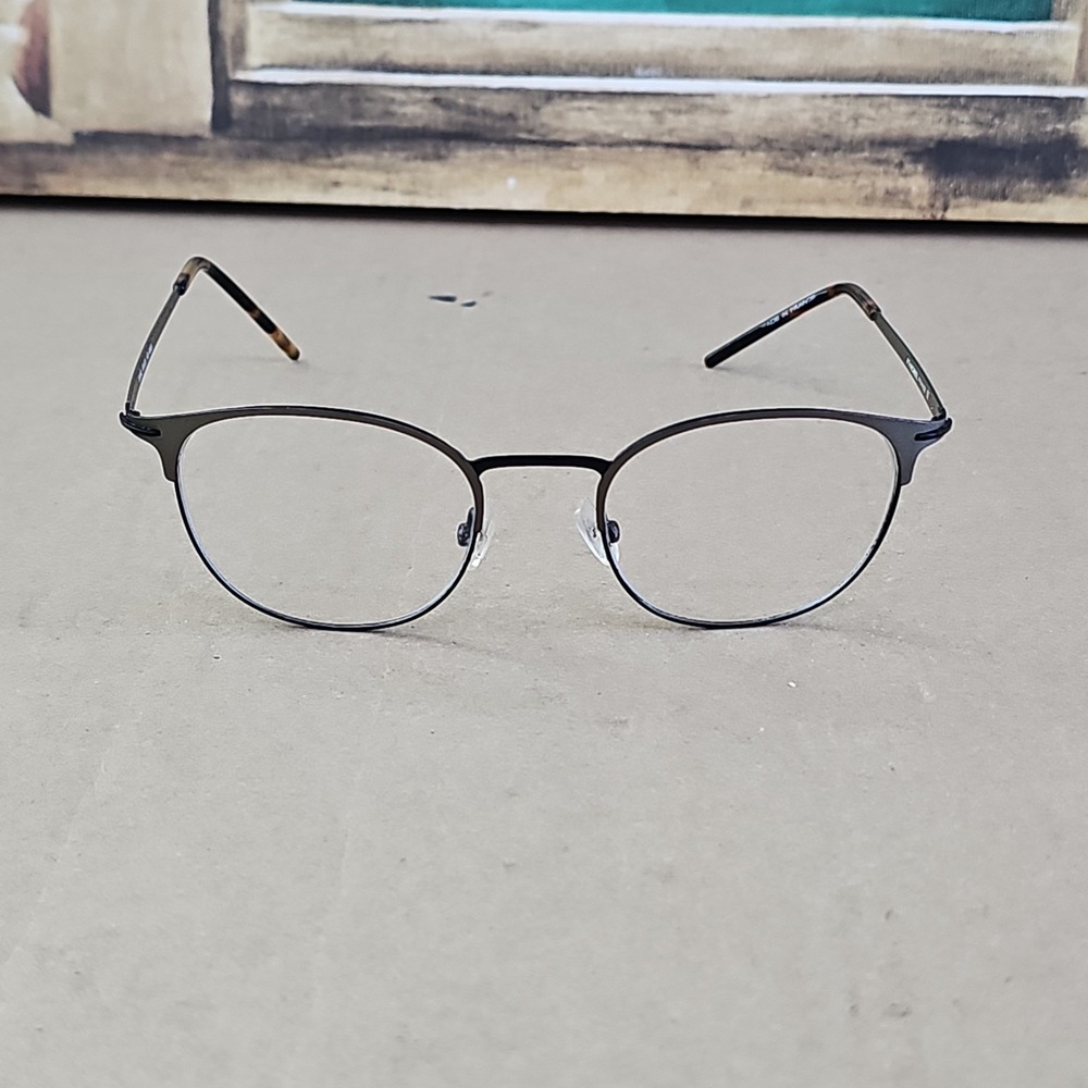 Morel France Eyeglasses Frames Only, 30168L, 50-20-145, Round Brown